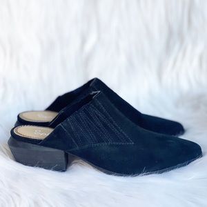 Splendid Hailee Black Mules, size 6.5